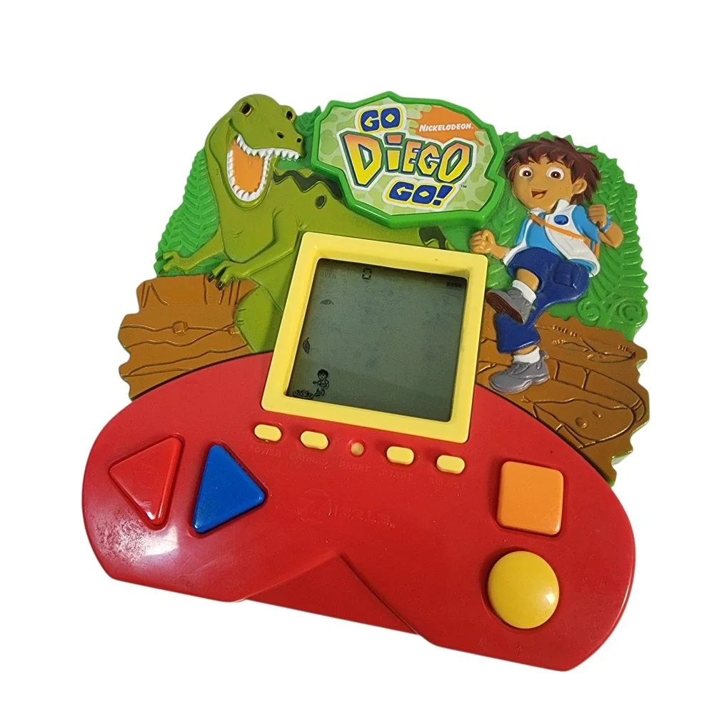 Nickelodeon Go Diego Go LCD Handheld Electronic Game‎ T-Rex Dino Adventure